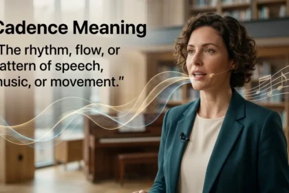 Cadence Meaning