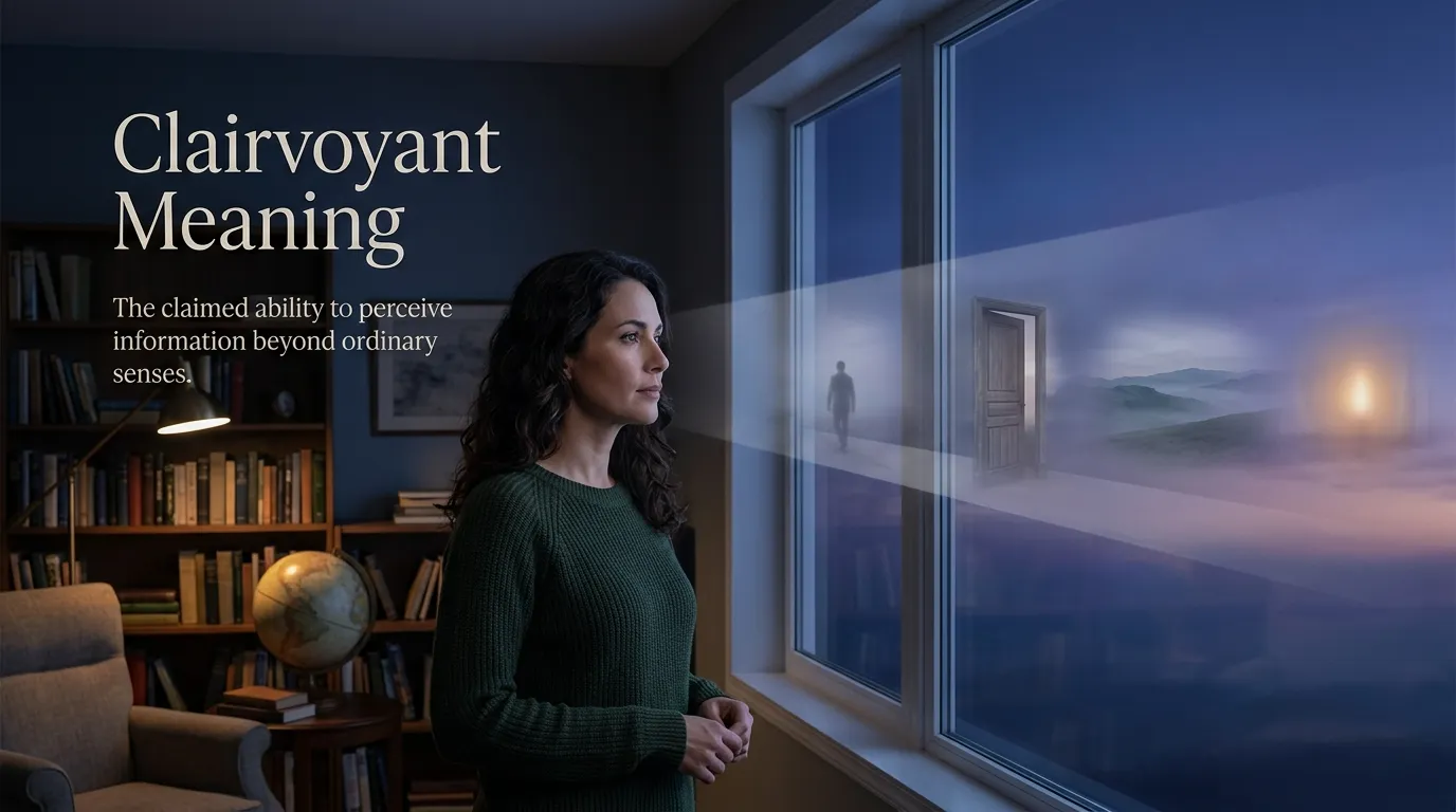 Clairvoyant Meaning