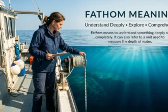 Fathom Meaning