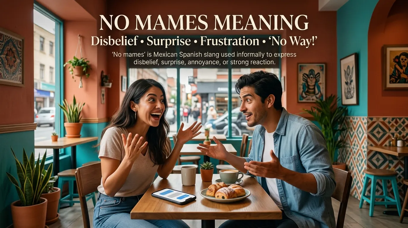 No Mames Meaning