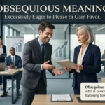 Obsequious Meaning