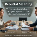 Rebuttal Meaning