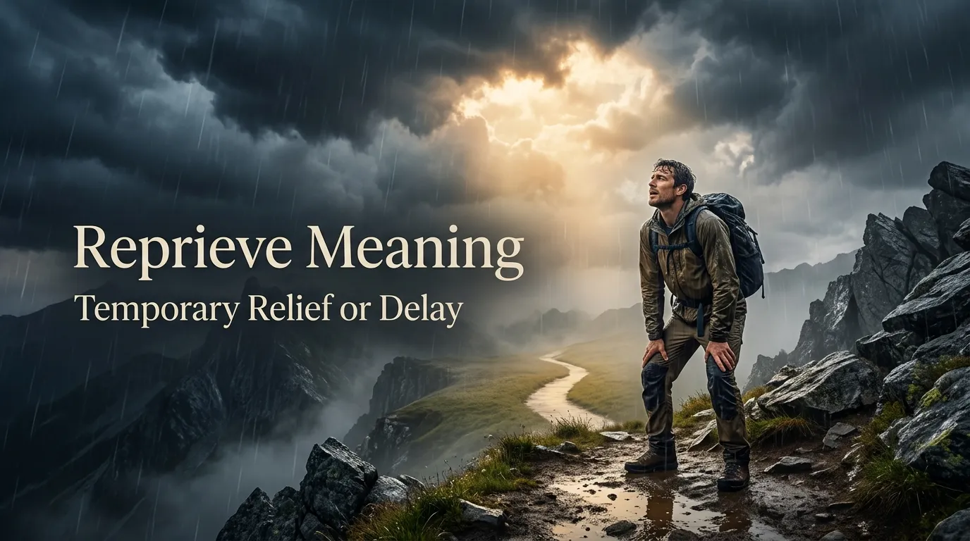 Reprieve Meaning