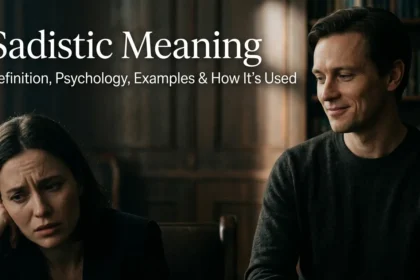 Sadistic Meaning