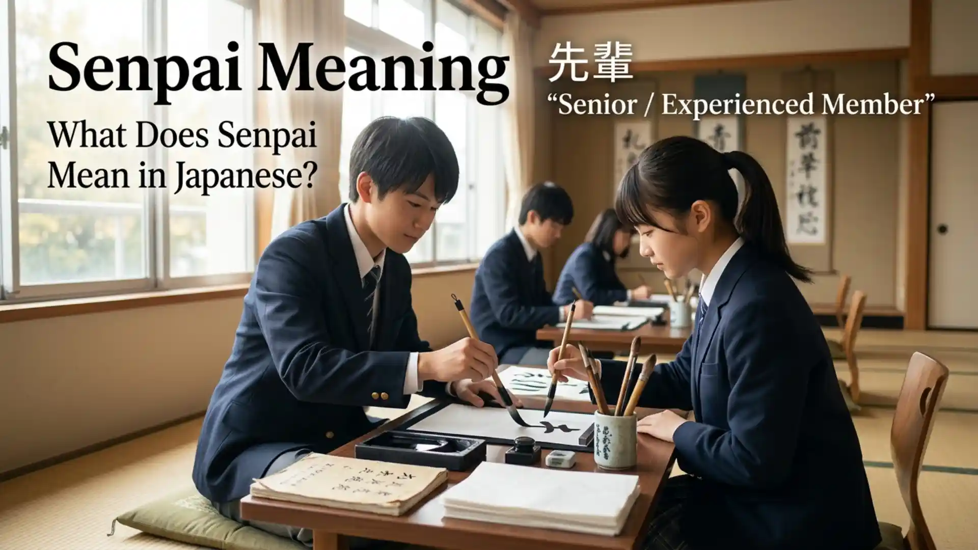 Senpai Meaning