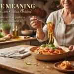 Al Dente Meaning
