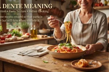 Al Dente Meaning