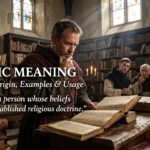 Heretic Meaning