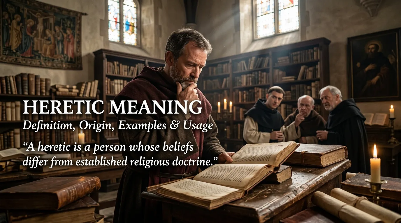 Heretic Meaning