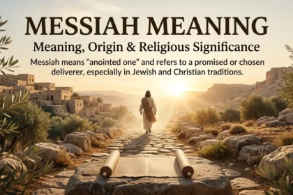 Messiah Meaning