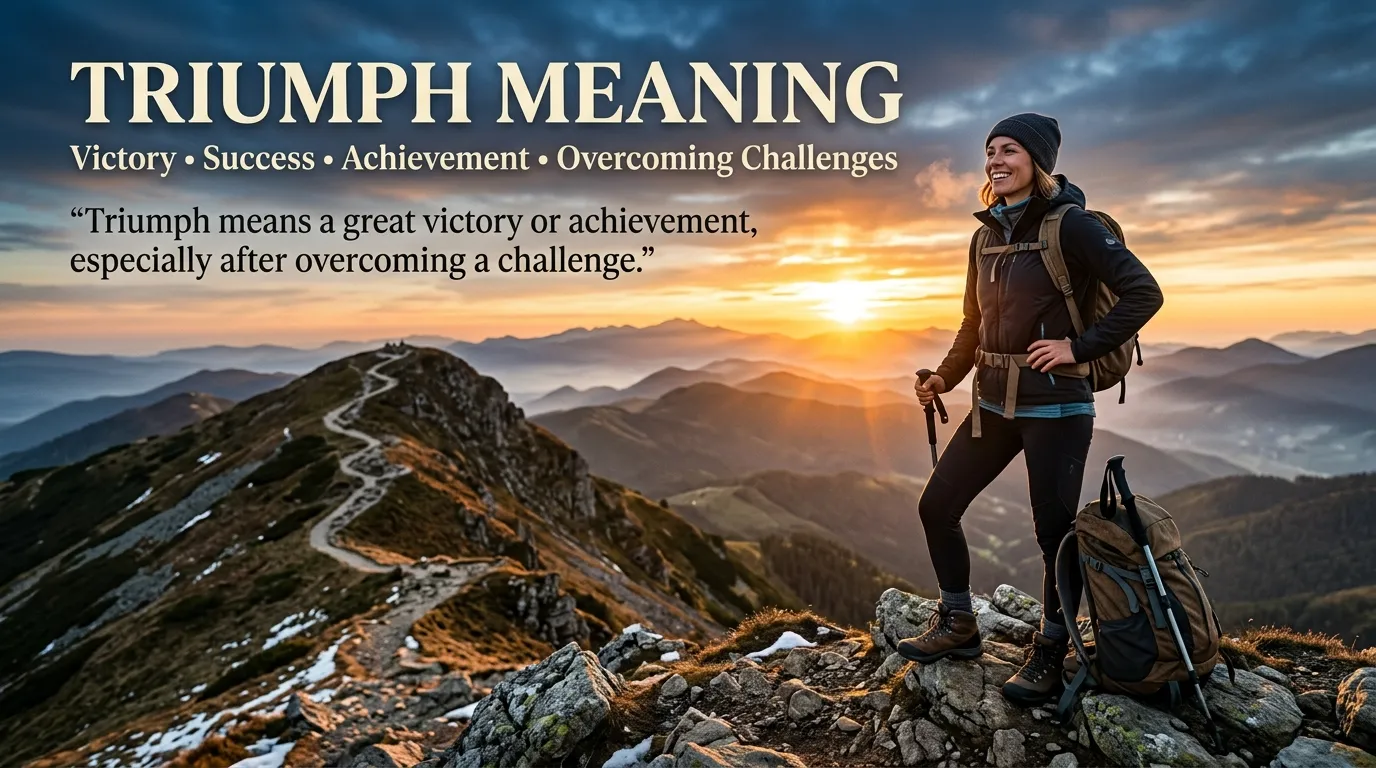 Triumph Meaning
